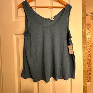 NWT! dip Women's Teal Blue Tank Top